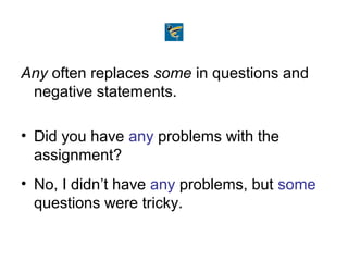 Articles and Determiners | PPT