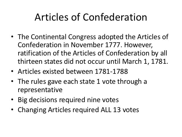 Articles of Confederation | National Archives articles of confederation adopted