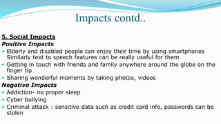 Impact of Smartphones on Society | PPTX