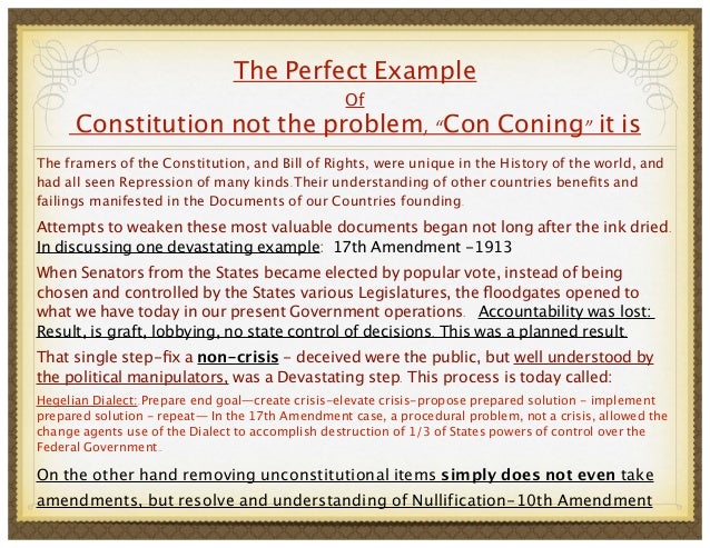 Article V Convention Why Not Here S Why Not