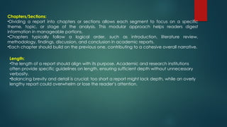 structure of article and report writing in a Research | PPTX