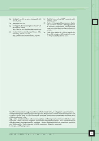 Articolo Pubblicato Rp 2007 Open Innovation