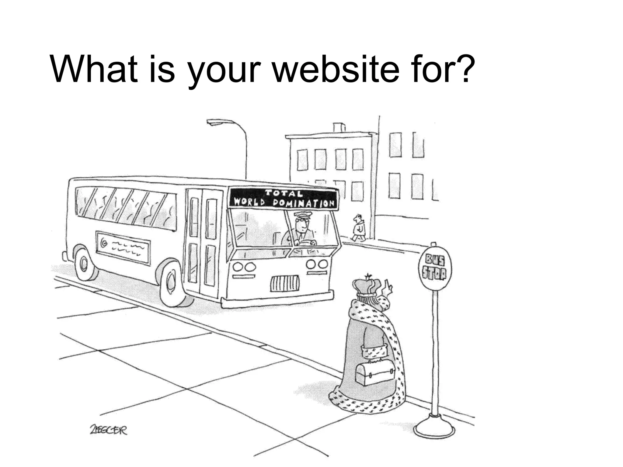 What is your website for?
 