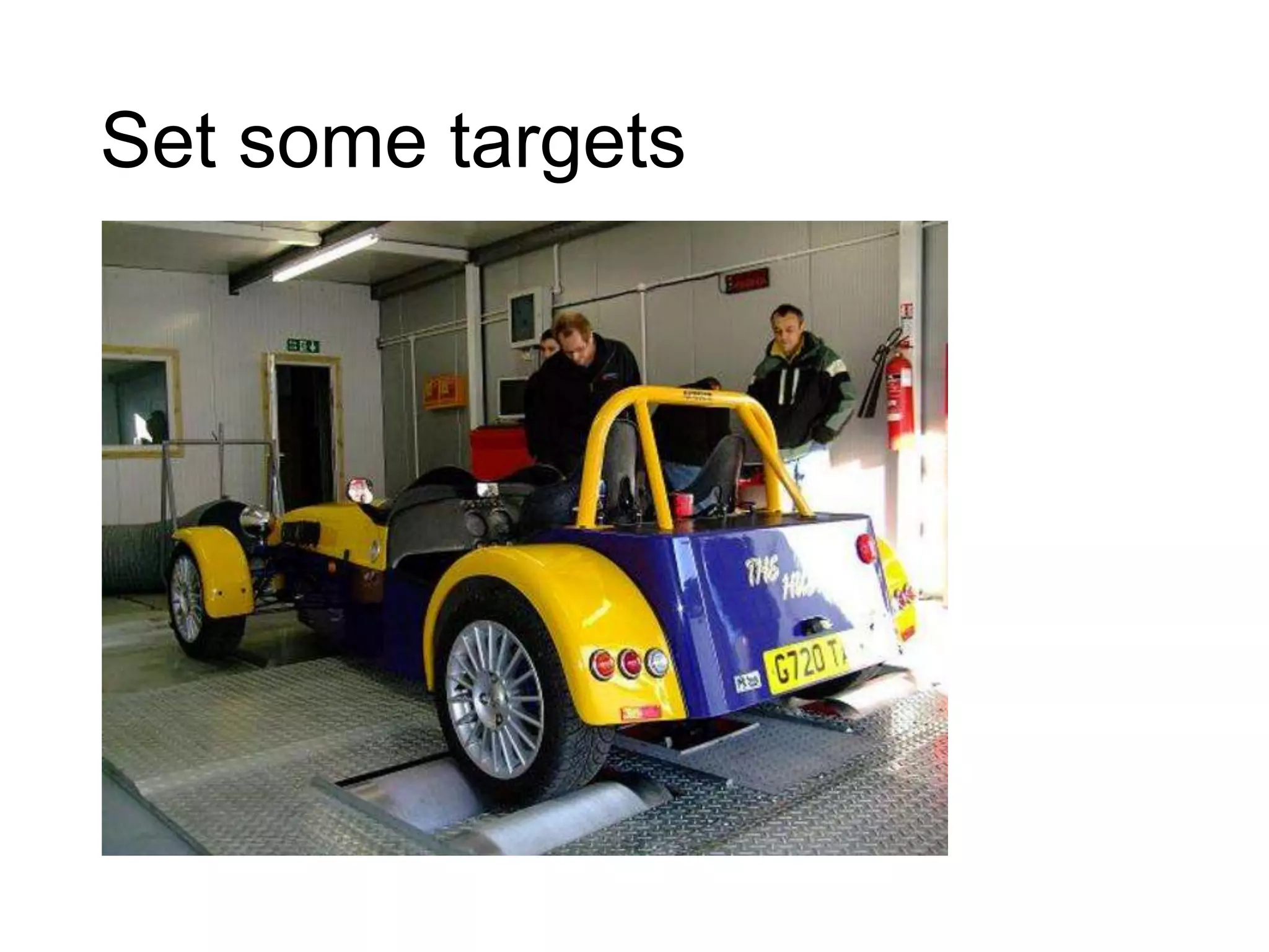 Set some targets
 