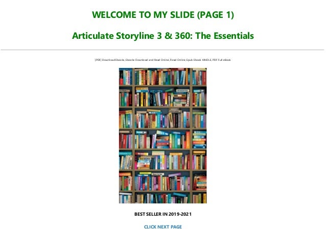 Download Articulate Storyline 3 360 The Essentials Full Audiobook Download Articulate Storyline 3 360 The Essentials Full Audiobook