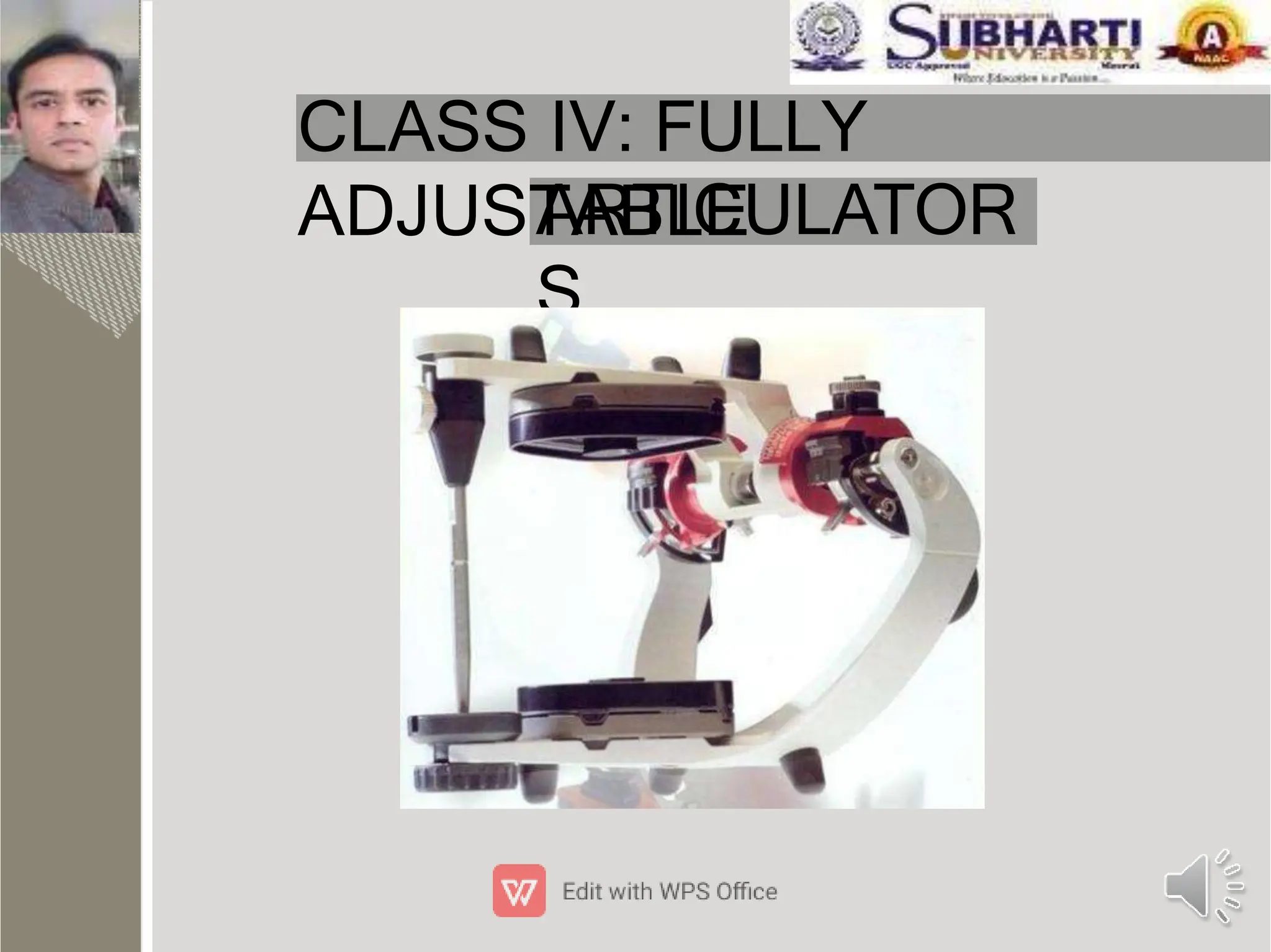 CLASS IV: FULLY
ADJUST
AA
R
B
TL
IC
EULATOR
S
 