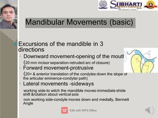 ARTICULATORS IN DENTISTERY PPT REGARDING THE SAME | PPTX