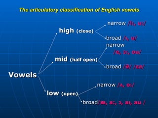 Articulatory Analysis of English Speech Sounds.ppt