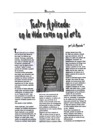 En la vida como en el arte