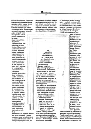 En la vida como en el arte