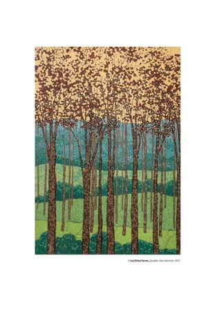 © Luz Elvira Torres, Zacatlán, óleo sobre tela, 2012.
 