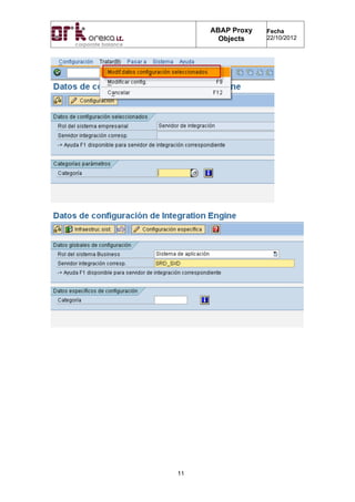 SAP ABAP Proxy Objects: Configuración del entorno | PDF