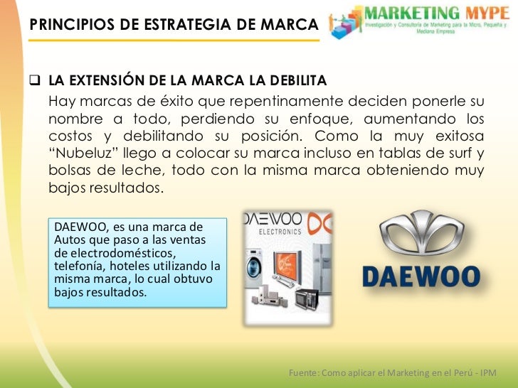 Importancia de la marca en los productos