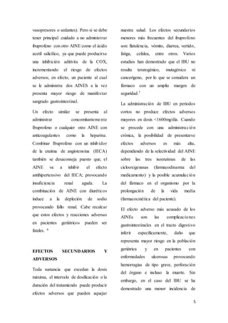 ARTÍCULO CIENTÍFICO - IBUPROFENO | DOCX