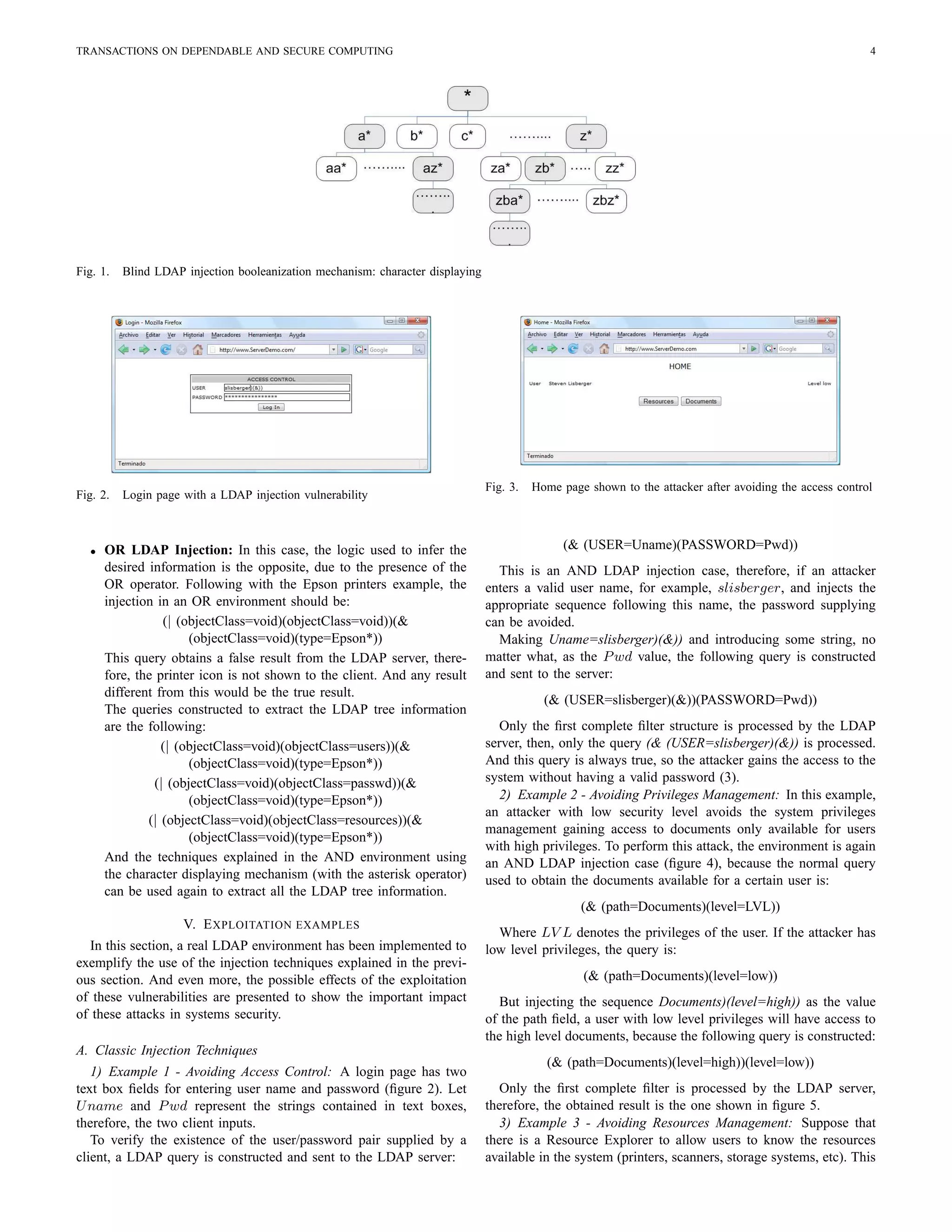 LDAP Injection Techniques | PDF