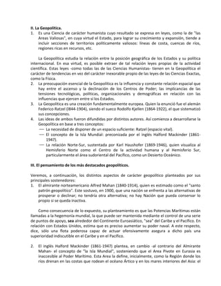 Articulo la geopoltica y la oceanopolitica duvauchelle | PDF