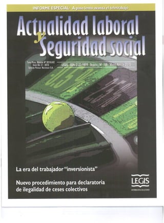 Articulo legis  teletrabajo 2010