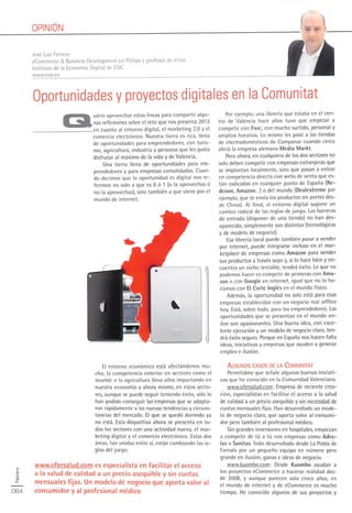 Articulo Proyectos digitales en la Comunidad Valenciana