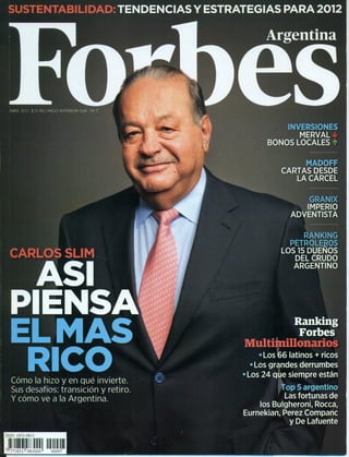 Articulo Revista Forbes Argentina Granix