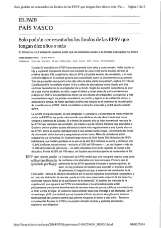 Ley vasca de 2012 que regula las EPSV (ENTIDADES DE PREVISIÓN SOCIAL VOLUNTARIA)