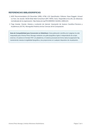 La Evolución Histórica e Institucional de la World Wide Web e ...