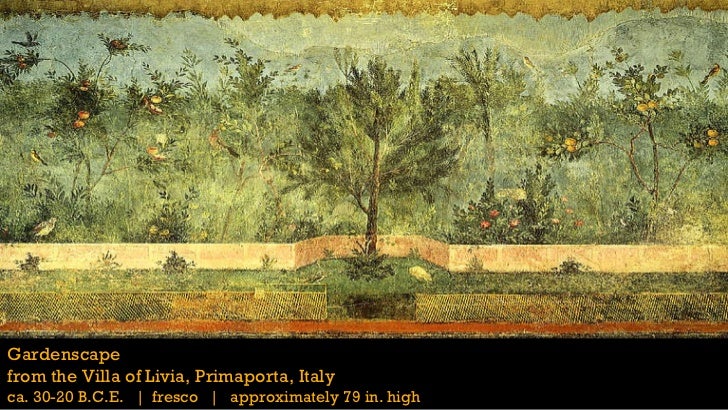 gardenscape villa of livia gardenscape villa of livia
