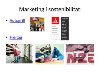 El transport públic durant molt de temps era un servei indiferenciat, ara hi ha les línies de barri. Segmentació DiferenciadaA cada segment apliquem una estratègia diferent: