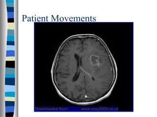 Patient Movements
 