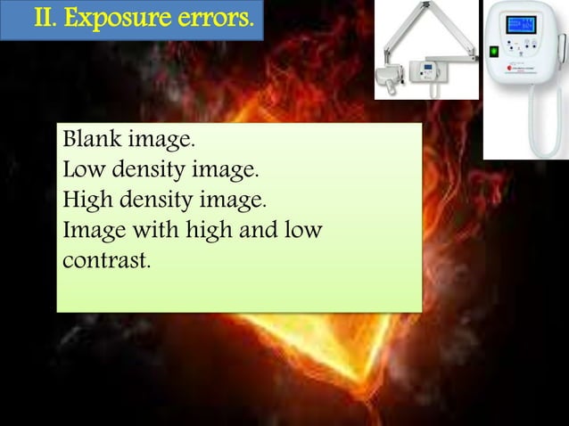 Artifact and errors in intraoral periapical radiograph.ppt ...