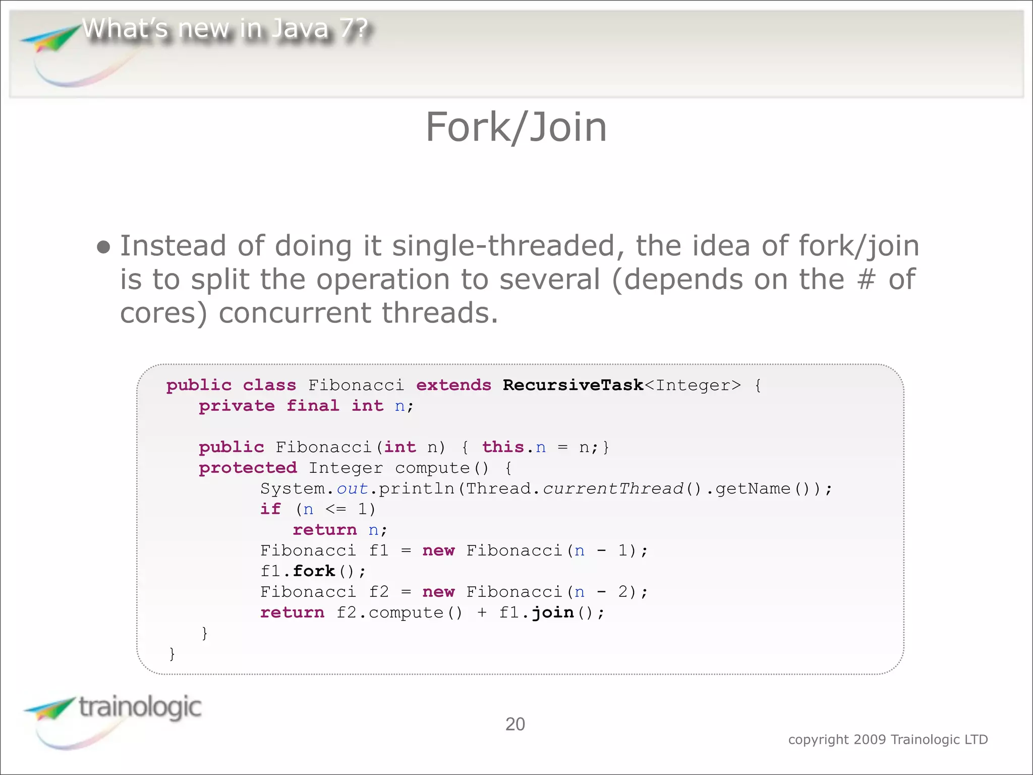What's Expected in Java 7