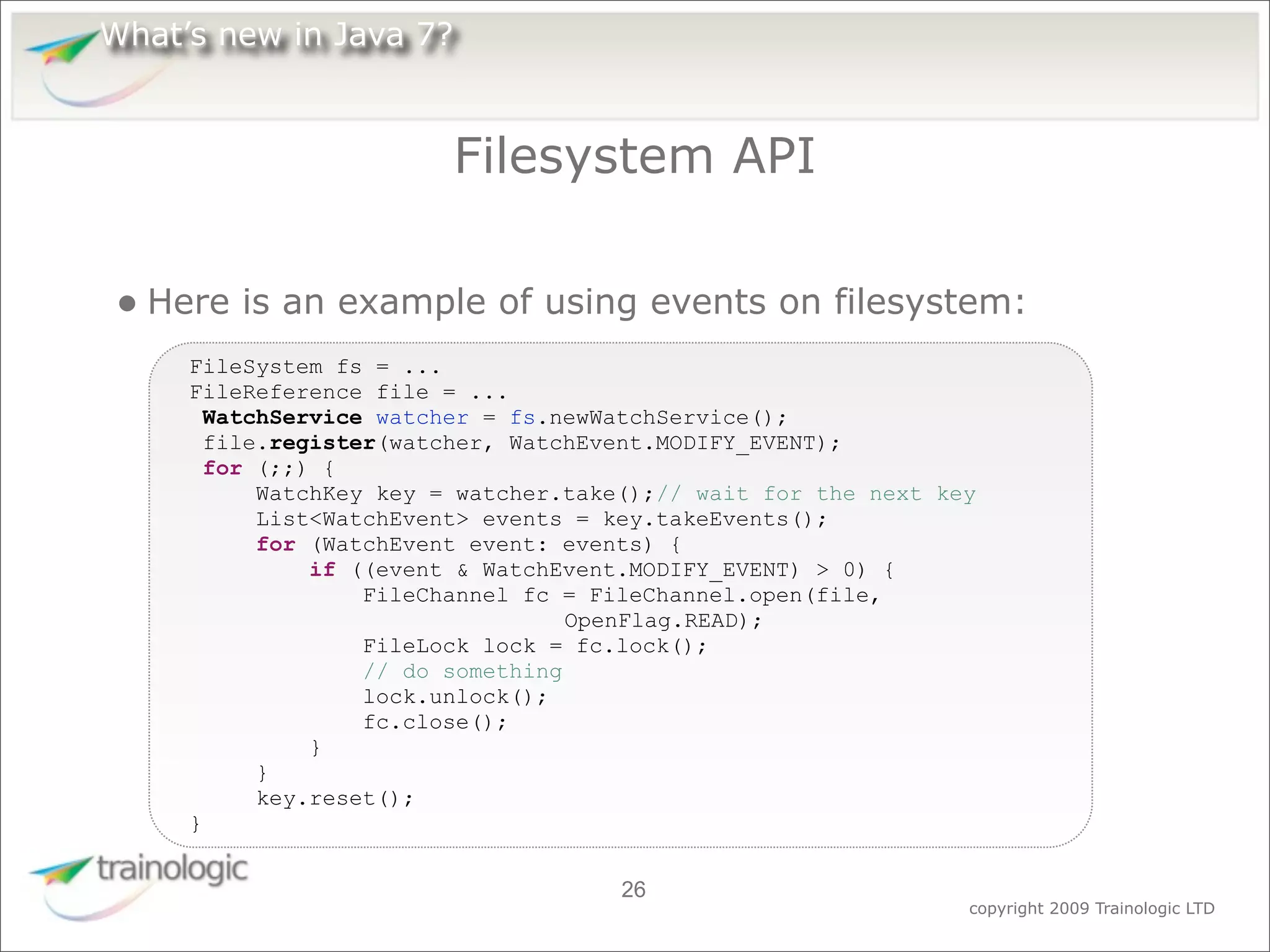 What's Expected in Java 7