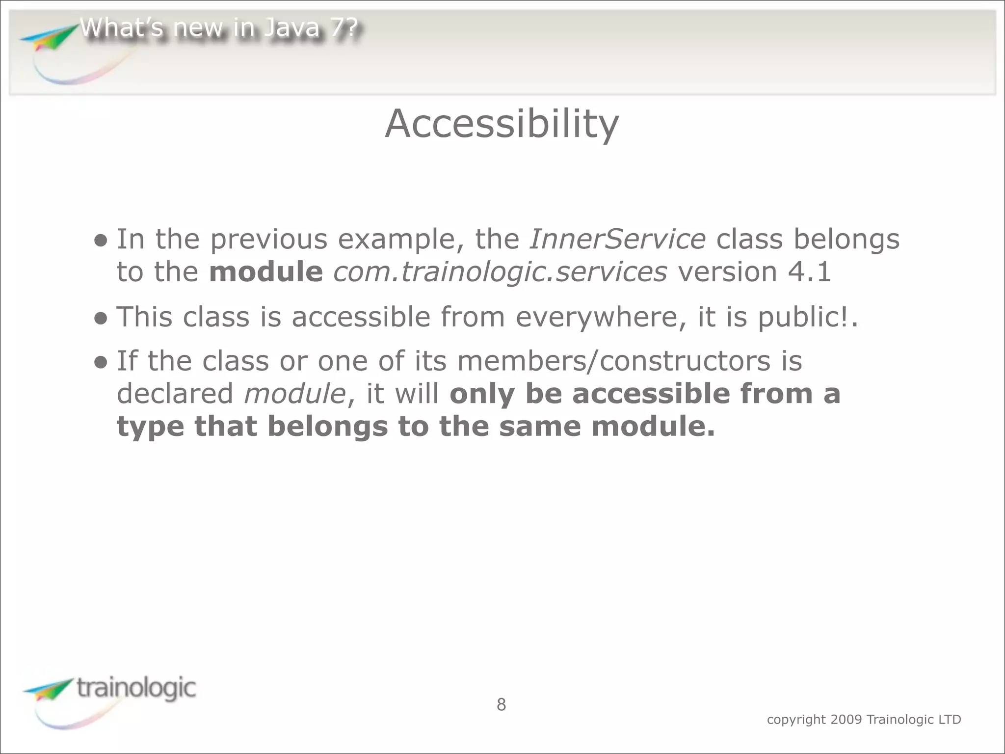 What's Expected in Java 7