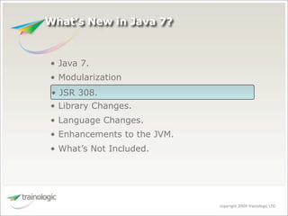 What's Expected in Java 7