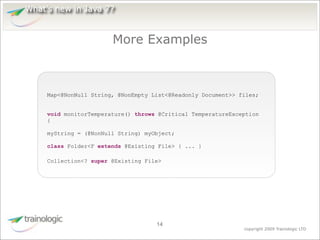 What's Expected in Java 7