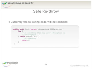 What's Expected in Java 7