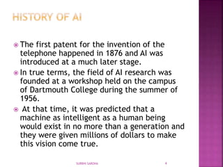 Artificial intelligence for Engineers unit1 | PPTX