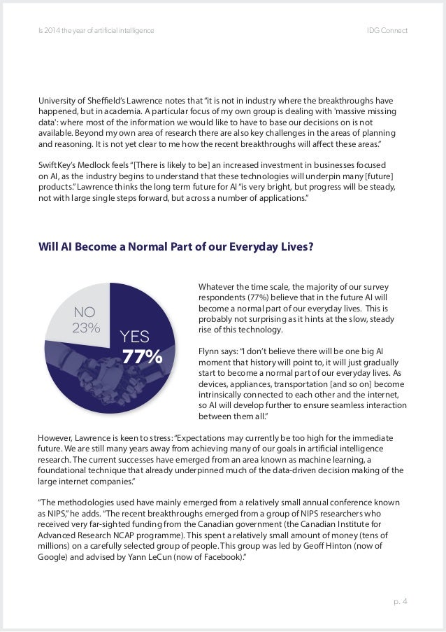 Artificial intelligence Report