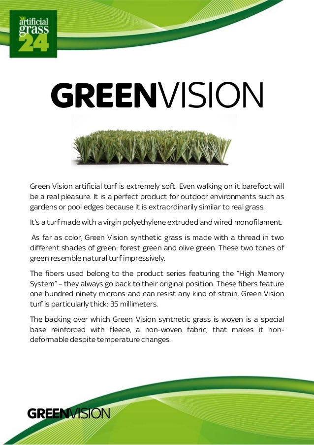Artificial grass Green Vision Artificialgrass24.co.uk