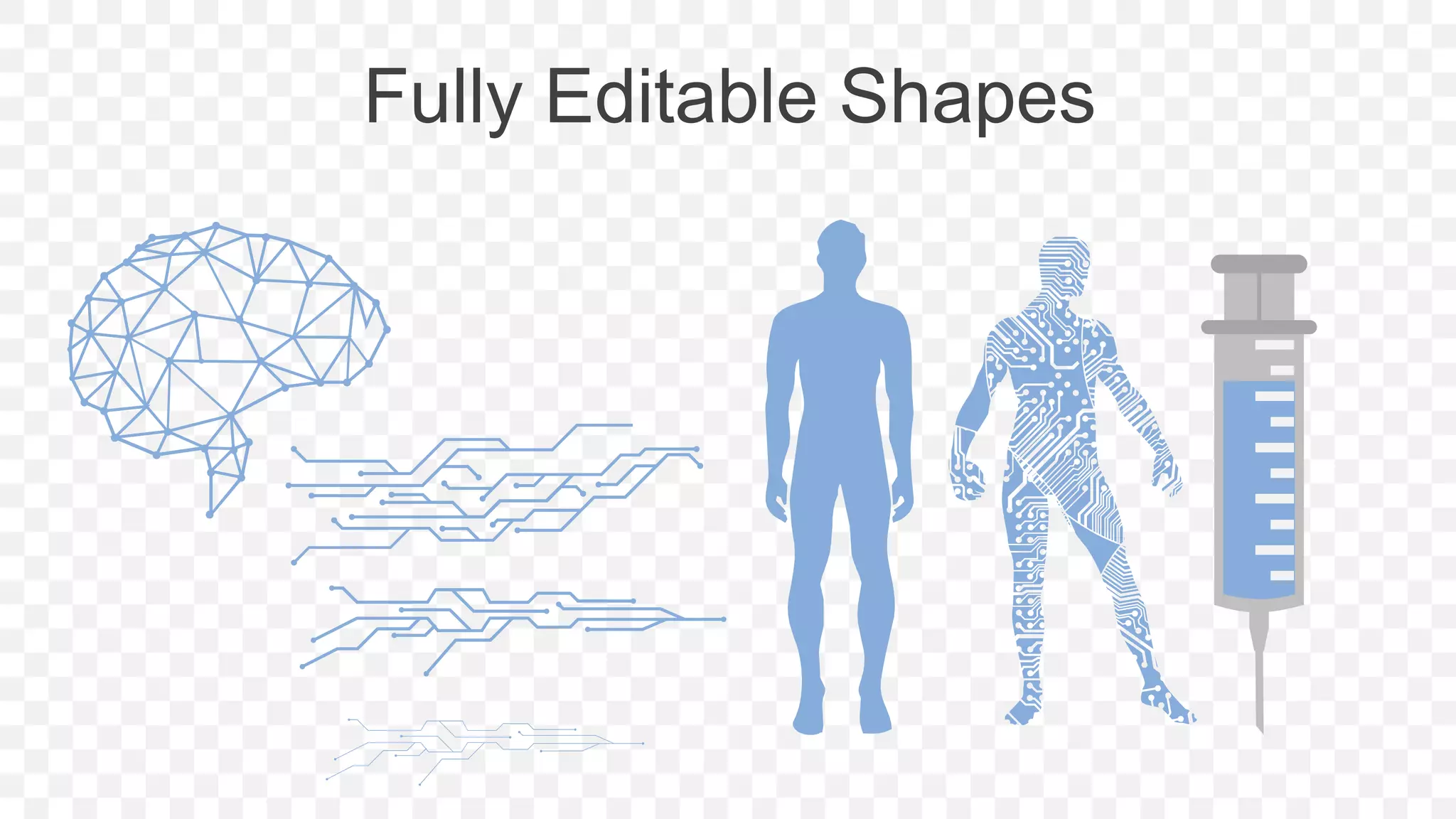 Fully Editable Shapes
 