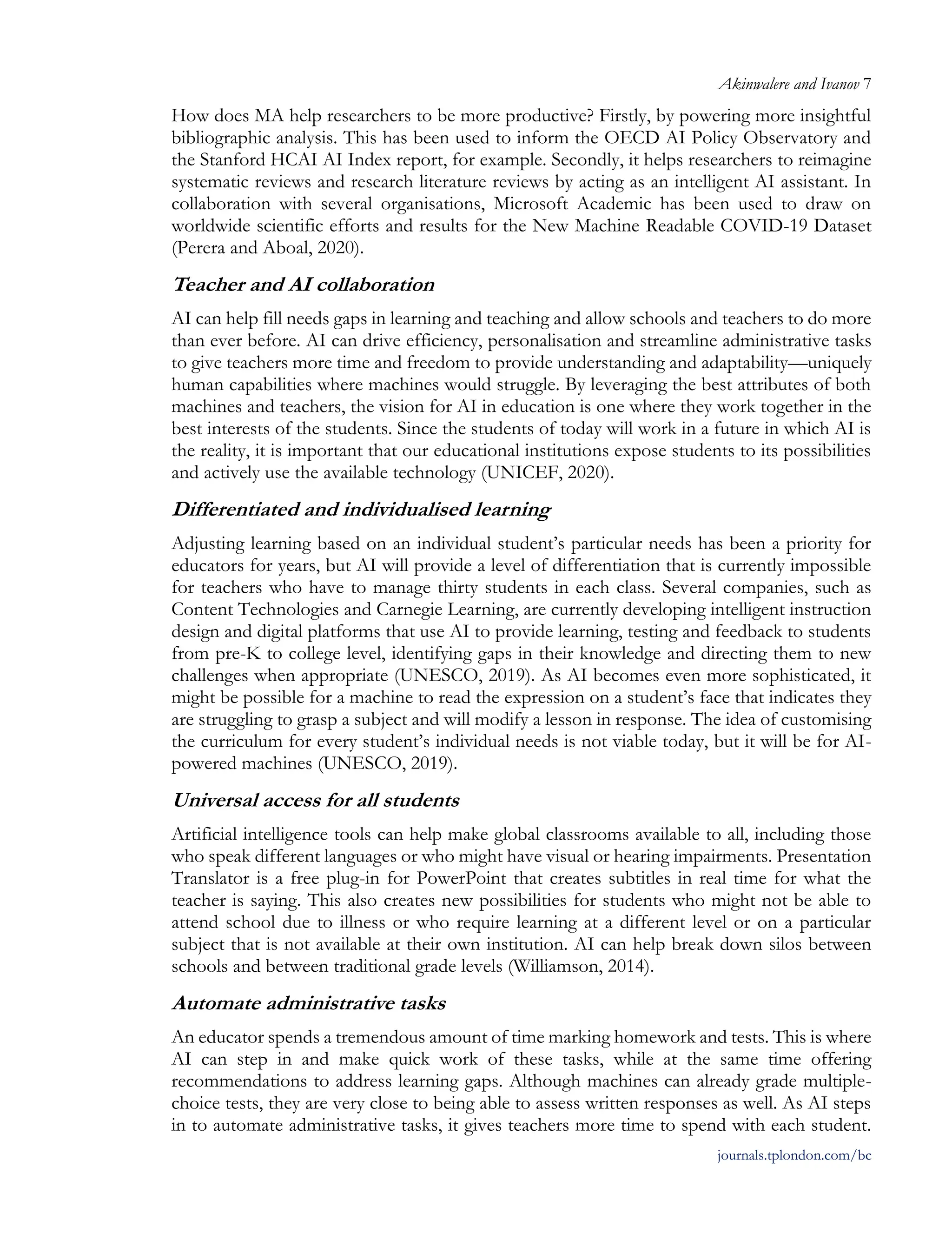 Artificial Intelligence In Higher Education Pdf