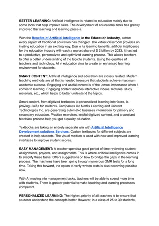 Artificial intelligence is transforming education | PDF