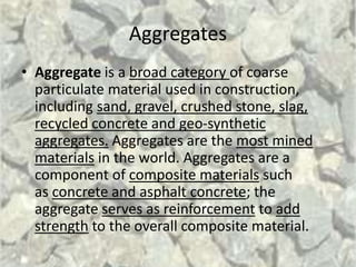 Artificial Construction Materials- A beginners presentation | PPTX ...