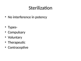 Comprehensive Overview of Impotence, Sterilization, and Assisted ...
