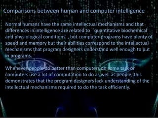 Artificial inteligence