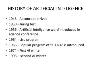Artificial inteligence | PPT