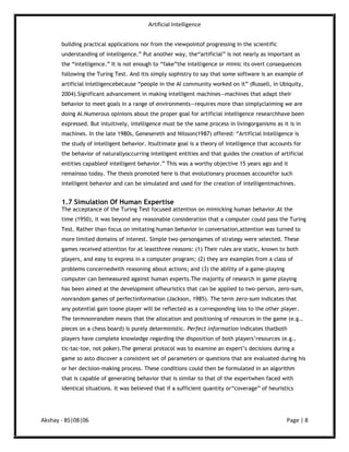 3.2 The Future of Artificial Intelligence By Andrew D. Hyder