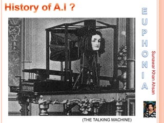 Sunawar Khan Ahsan
(THE TALKING MACHINE)
 