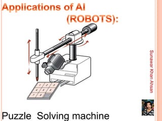 Sunawar Khan Ahsan
Puzzle Solving machine
 
