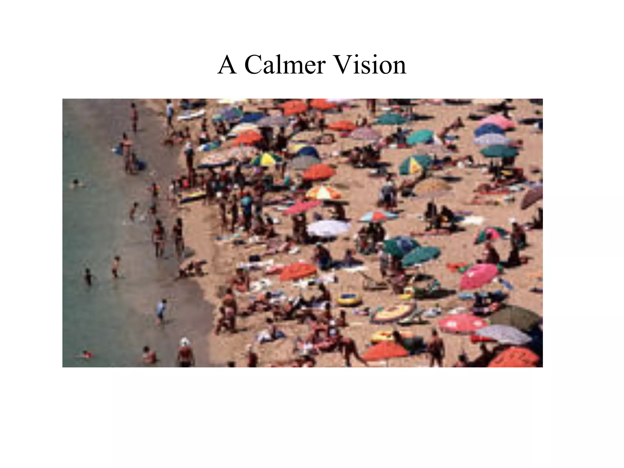A Calmer Vision
 