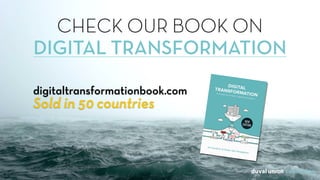 ARTIFICIAL
INTELLIGENCE
CHECK OUR BOOK ON  
DIGITAL TRANSFORMATION
digitaltransformationbook.com
Sold in 50 countries
 